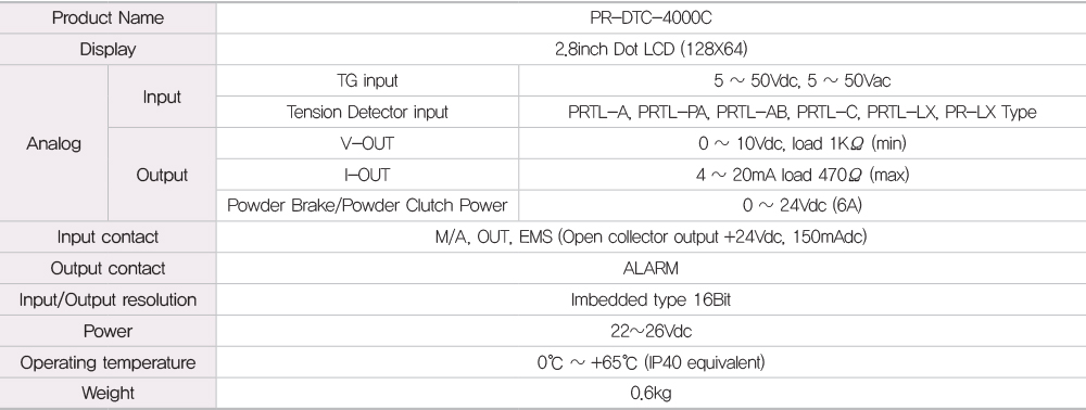 PR-DTC-4000C