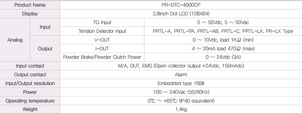 PR-DTC-4000CP