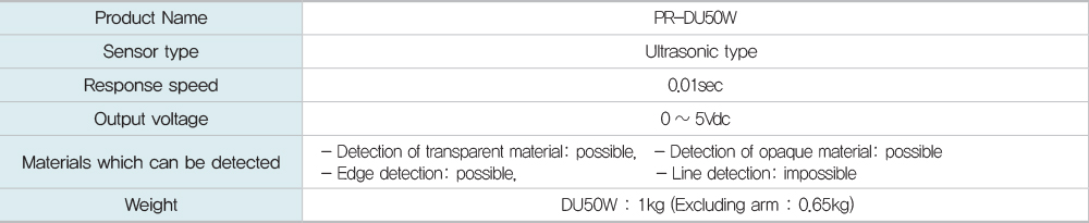 PR-DU50W